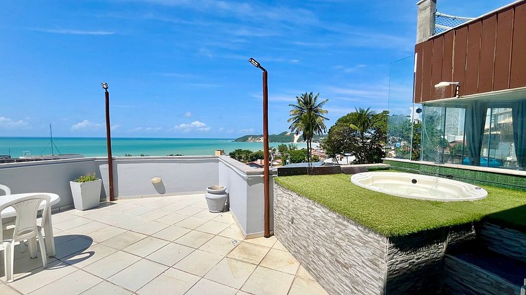 Ampla Vista ao Mar - Praia Ponta Negra