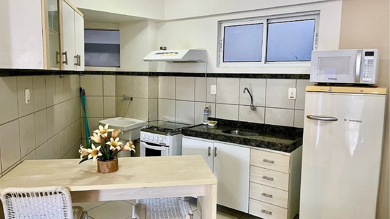 Terrazzo 110 Ponta Negra Praia Flat - NBI - 54 m2 - Smart Tv