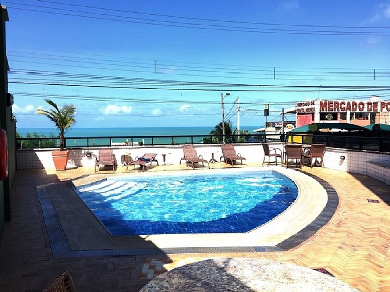 Natal Plaza NBI - 1608 - Praia Ponta Negra - Vista x Mar